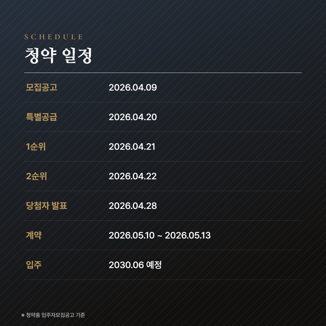 옥정중앙역 대방 디에트르(중상1, 복합1BL) 청약일정