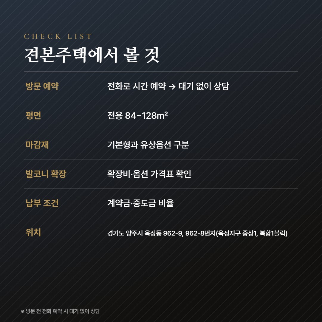 옥정중앙역 대방 디에트르(중상1, 복합1BL) 방문체크