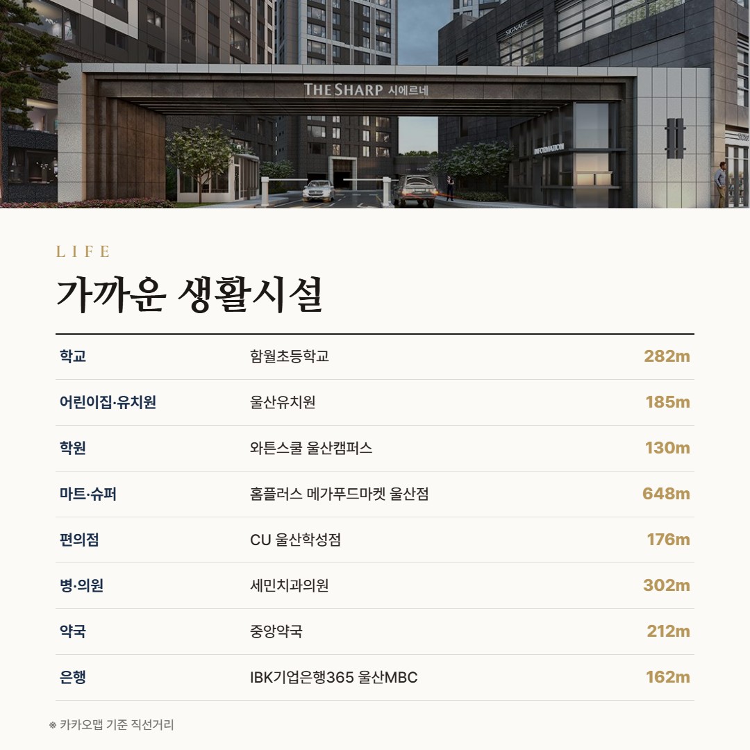 더샵 시에르네 생활시설