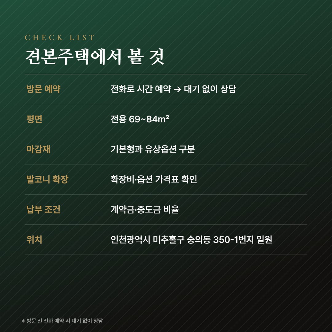 숭의역 노르웨이숲 더 스카이 방문체크
