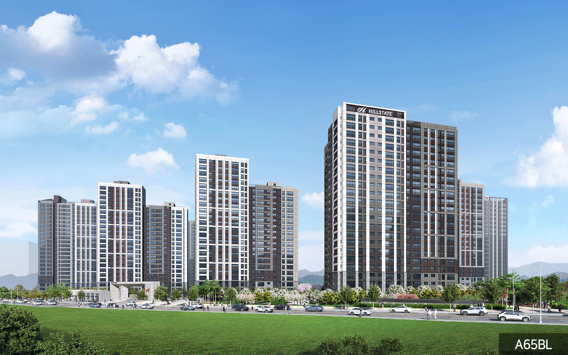 힐스테이트 고덕엘리스트 A65BL 조감도