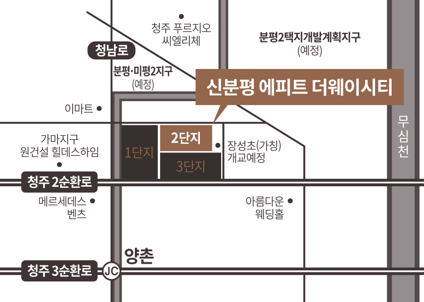 신분평 에피트 더웨이시티 입지환경