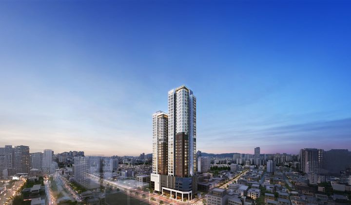 대전 경남아너스빌 센텀스카이 조감도