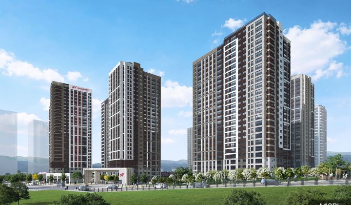 힐스테이트 고덕엘리스트 A12BL 공공분양주택 조감도